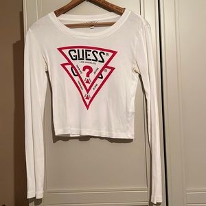 Guess long sleeve shirt - small